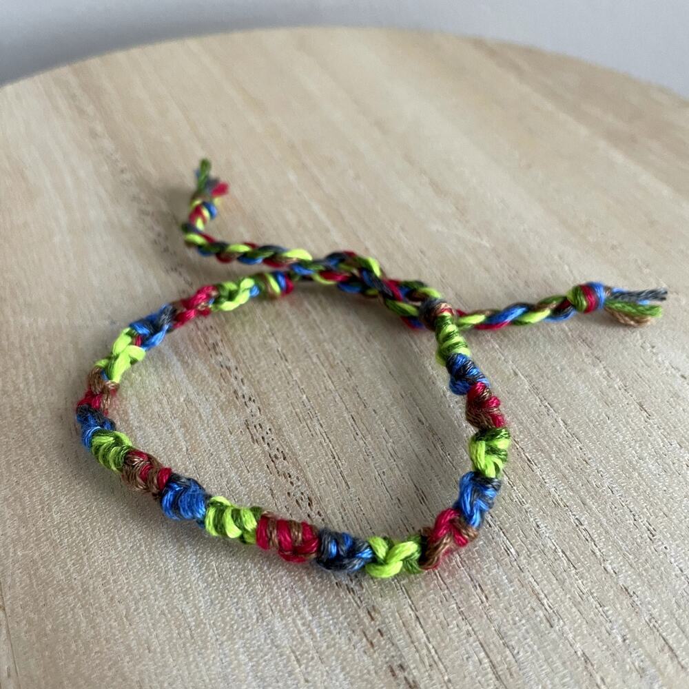 Mint Bracelet anklet trendy comfortable tie embroidery thread woven gift